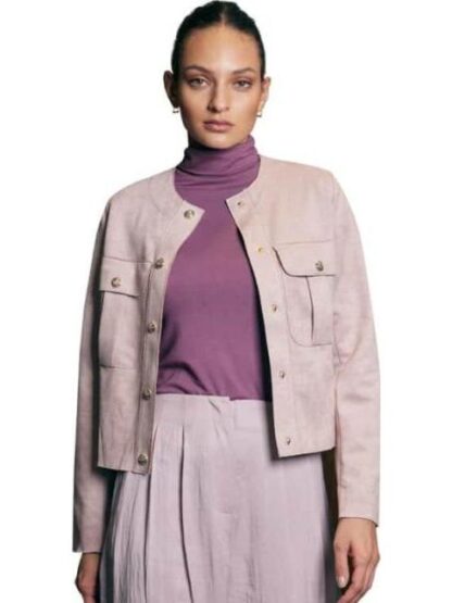 SACO SUADE ROSA HOLLY LAND