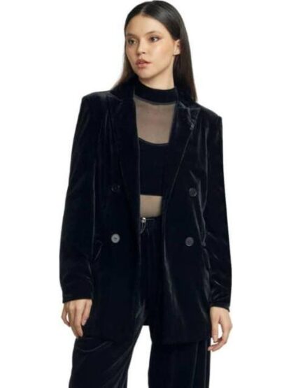 SACO VELOUR NEGRO HOLLY LAND PREMIUM - Image 5
