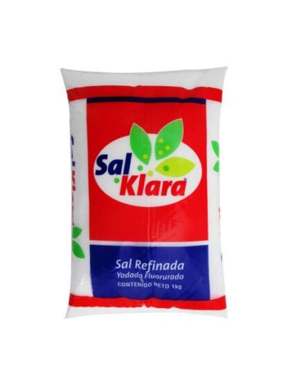 SAL DE MESA KLARA FRANJA ROJA 1 KILOGRAMO