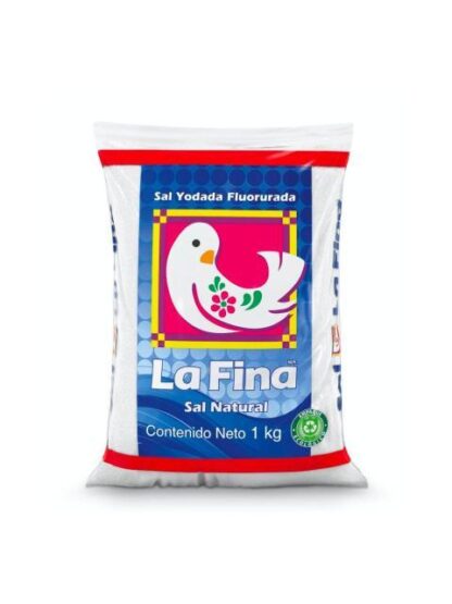 SAL DE MESA LA FINA 1 KILOGRAMO
