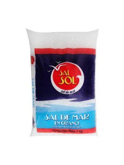 SAL SOL DE GRANO YODADA FLUORADA 1 KILOGRAMO