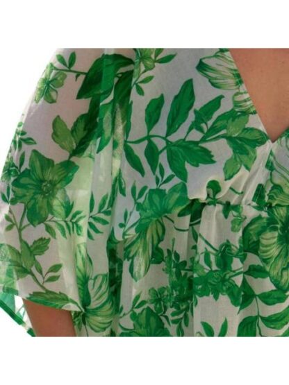 SALIDA DE PLAYA ESTAMPADA VERDE HOLLY LAND - Image 6