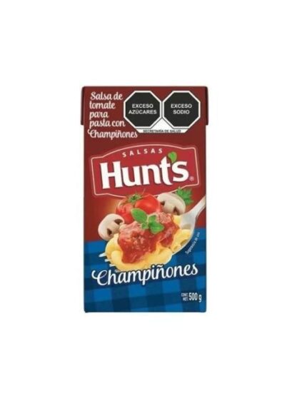 SALSA CHAMPIÑONES HUNTS 500 GR