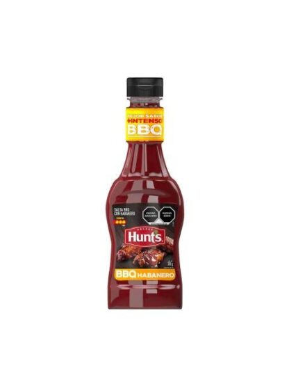 SALSA HUNT'S BBQ HABANERO 305 GR