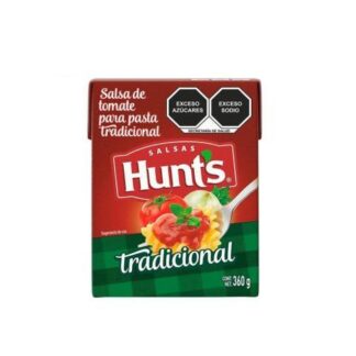 SALSA PARA PASTA HUNTS 360 GR