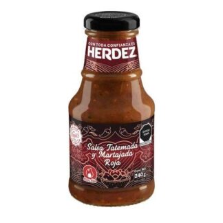 SALSA ROJA HERDEZ TATEMADA Y MARTAJADA 240 G