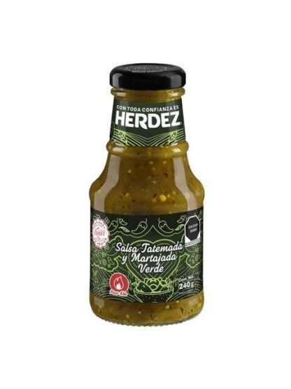 SALSA VERDE HERDEZ TATEMADA Y MARTAJADA 240 G
