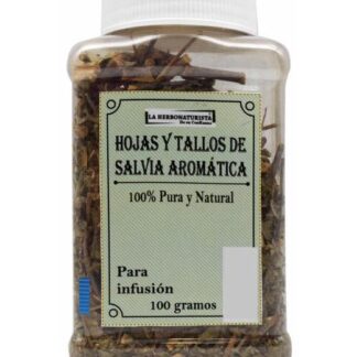 SALVIA AROMATICA HOJAS Y TALLOS 100 G LA HERBONATURISTA