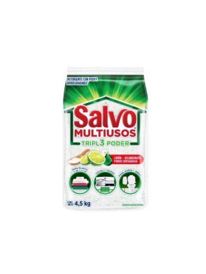SALVO DETERGENTE MULTIUSOS 4.5 KG