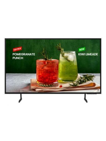 SAMSUNG BED-H PANTALLA COMERCIAL 75 4K ULTRA HD NEGRO