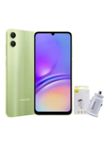 SAMSUNG GALAXY A05 DUAL SIM 128 GB VERDE 4 GB RAM + BASEUS CARGADOR PARA AUTO 3.1A WHITE - Image 3