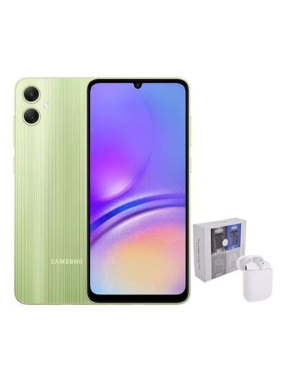 SAMSUNG GALAXY A05 DUAL SIM 128 GB VERDE 4 RAM + AIR PODS GENERICOS