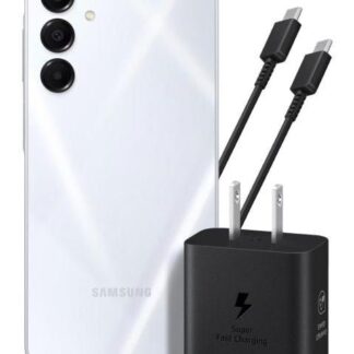 SAMSUNG GALAXY A16 6GB 128GB GRIS + ADAPTADOR DE CORRIENTE EP-T2510 NEGRO