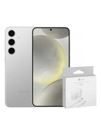 SAMSUNG GALAXY S24 PLUS 256GB 12RAM MARBLE GREY + POWER ADAPTER SAMSUNG 25W