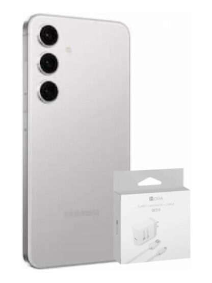 SAMSUNG GALAXY S24 PLUS 256GB 12RAM MARBLE GREY + POWER ADAPTER SAMSUNG 25W - Image 2