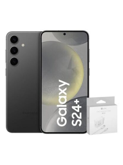 SAMSUNG GALAXY S24 PLUS 512GB 12RAM ONIX BLACK + POWER ADAPTER SAMSUNG 25W
