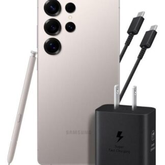 SAMSUNG GALAXY S25 ULTRA 12GB 512GB 5G GRIS + ADAPTADOR 25W EP-T2510 CABLE NEGRO