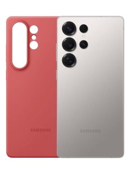 SAMSUNG GALAXY S25 ULTRA 12GB 512GB 5G GRIS + SILICONE CASE ROJO