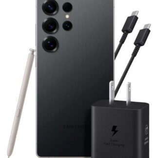 SAMSUNG GALAXY S25 ULTRA 12GB 512GB 5G NEGRO + ADAPTADOR 25W EP-T2510 CABLE NEGRO
