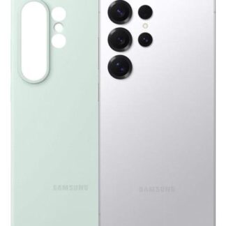 SAMSUNG GALAXY S25 ULTRA 12GB 512GB 5G PLATA + SILICONE CASE MENTA