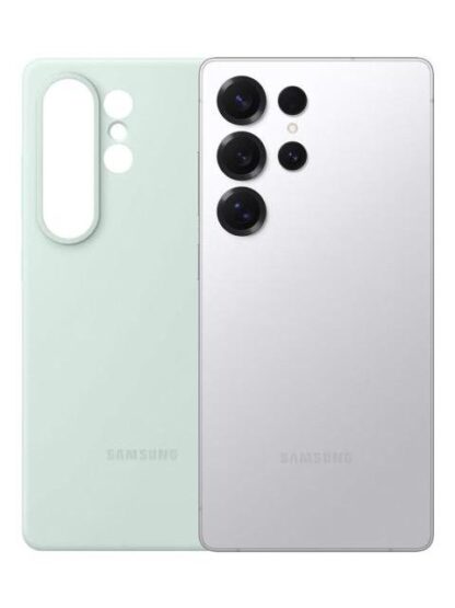 SAMSUNG GALAXY S25 ULTRA 12GB 512GB 5G PLATA + SILICONE CASE MENTA