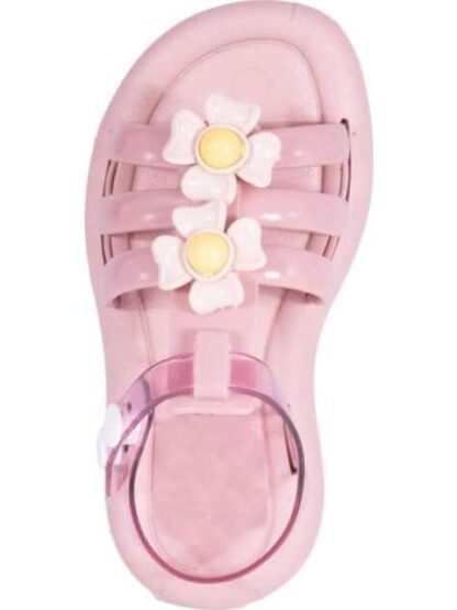 SANDALIA BAÑO CON FLORES ROSA VIVIS SHOES KIDS - Image 3