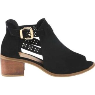 SANDALIA BOTIN CON TACON NEGRO VI LINE