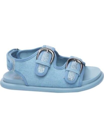SANDALIA BRILLOS AZUL MEZCLILLA VIVIS SHOES KIDS