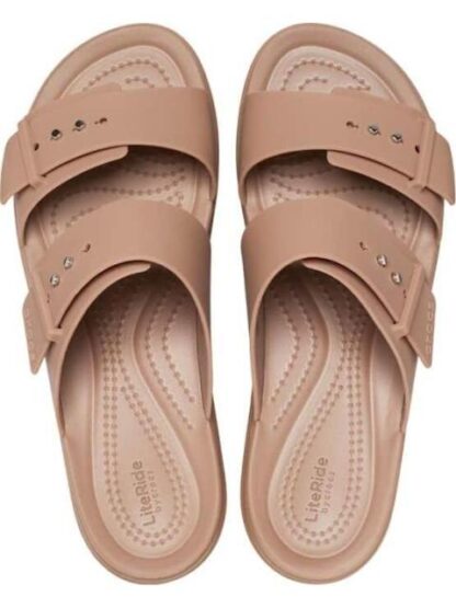 SANDALIA BROOKLYN BUCKLE BEIGE CROCS - Image 3