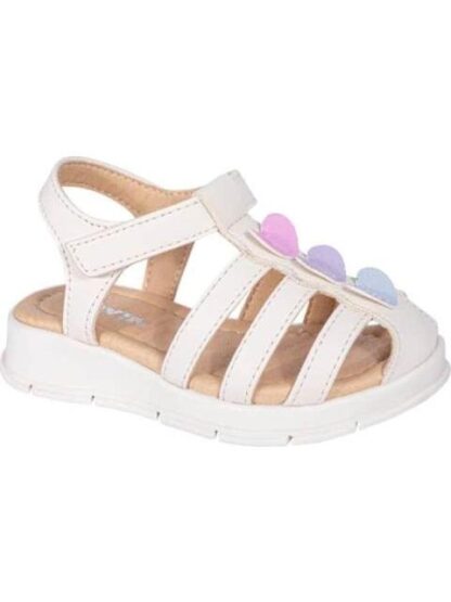 SANDALIA CORAZONES BEIGE/HUESO YU YIN - Image 2