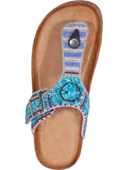 SANDALIA CASUAL AZUL VI LINE - Image 3