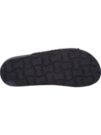 SANDALIA CASUAL CON PIEDRAS NEGRO VI LINE - Image 4