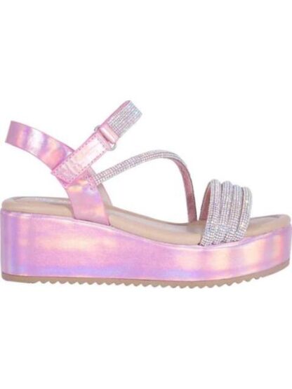 SANDALIA CASUAL CON PIEDRAS ROSA VIVIS SHOES KIDS
