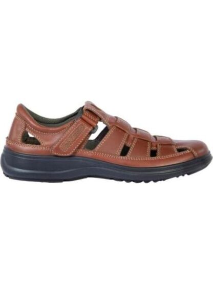 SANDALIA CASUAL DE PIEL CAFE HUSH PUPPIES