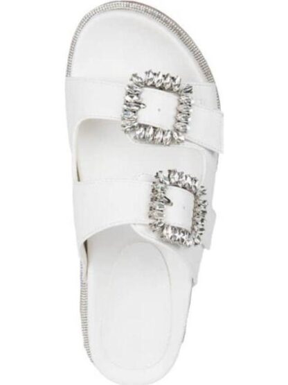 SANDALIA HEBILLAS PEDRERIA BLANCO VI LINE FASHION - Image 3
