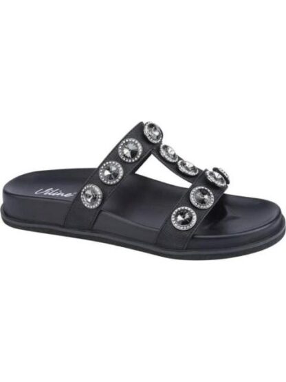 SANDALIA PEDRERIA NEGRO VI LINE FASHION - Image 2