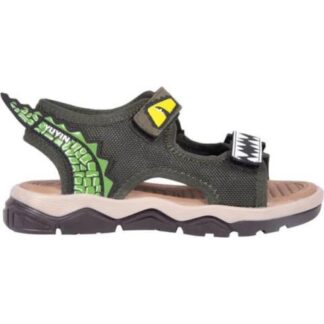 SANDALIA COCODRILO VERDE CAMUFLAJE YU YIN