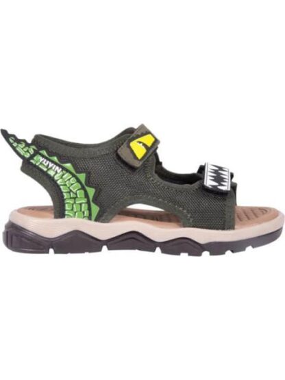 SANDALIA COCODRILO VERDE CAMUFLAJE YU YIN