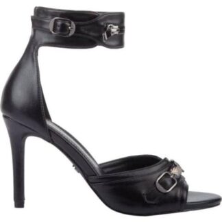 SANDALIA CON HERRAJES NEGRO BELINDA PEREGRIN