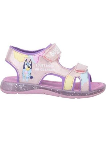 SANDALIA CON LUCES ROSA BLUEY