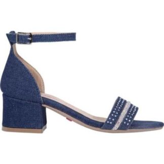 SANDALIA CON PIEDRAS AZUL MEZCLILLA TROPICANA N