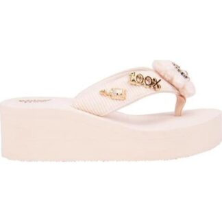SANDALIA CON PLATAFORMA BEIGE/HUESO BANANA PRICE