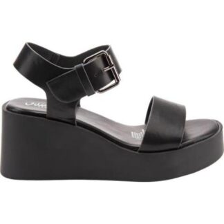 SANDALIA CON PLATAFORMA NEGRO VI LINE FASHION