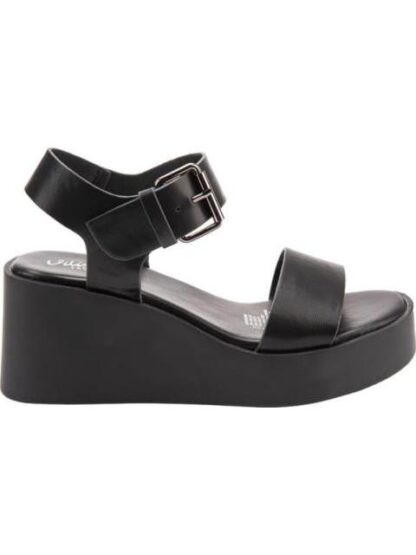 SANDALIA CON PLATAFORMA NEGRO VI LINE FASHION