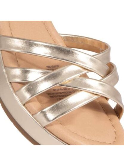 SANDALIA CON PLATAFORMA ORO VIVIS SHOES KIDS - Image 6