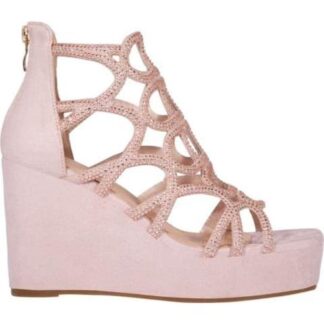 SANDALIA CON PLATAFORMA ROSA VI LINE FASHION