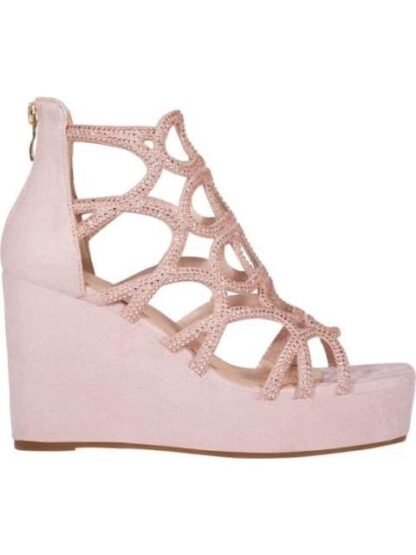 SANDALIA CON PLATAFORMA ROSA VI LINE FASHION