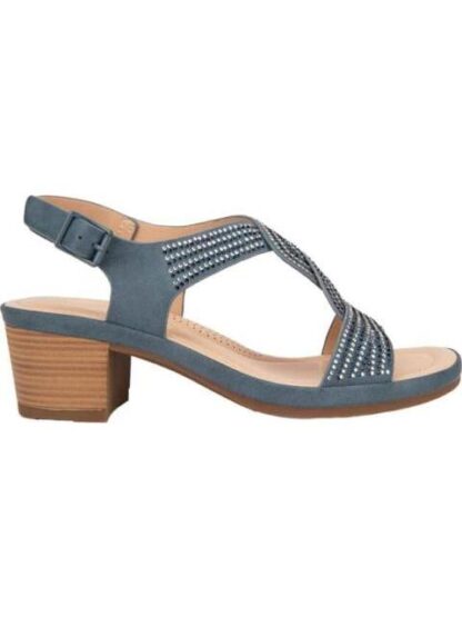 SANDALIA CONFORT AZUL MARINO SHOSH