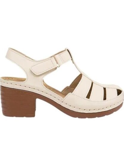 SANDALIA CONFORT BEIGE/HUESO SHOSH