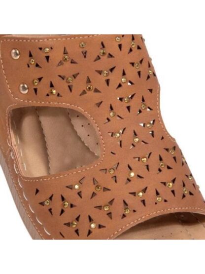 SANDALIA CONFORT CAMEL SHOSH - Image 6